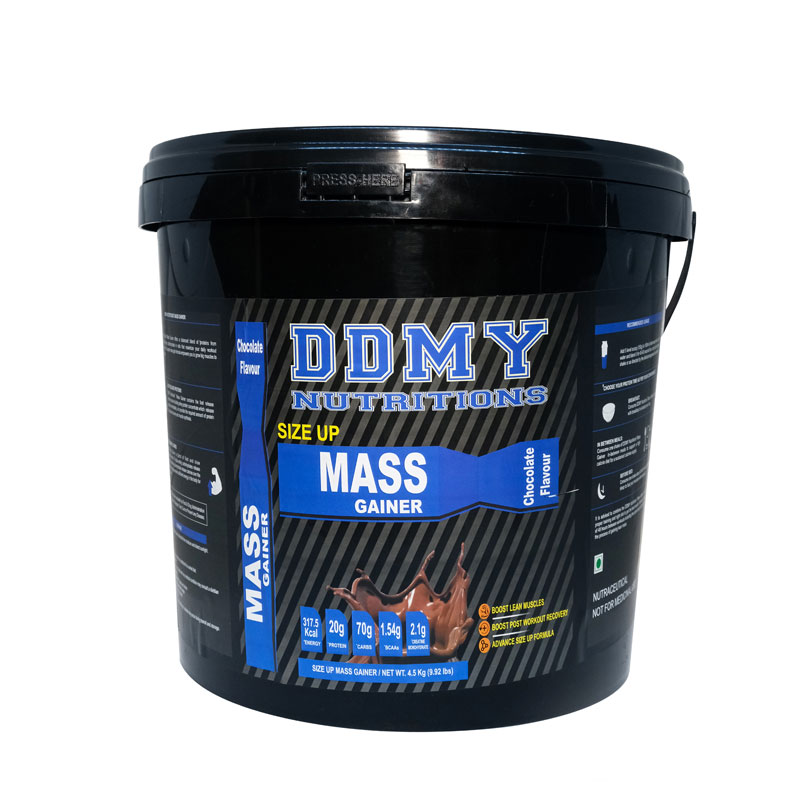 DDMY - Mass Gainer Chocolate Flavour (4.5 KG)                      