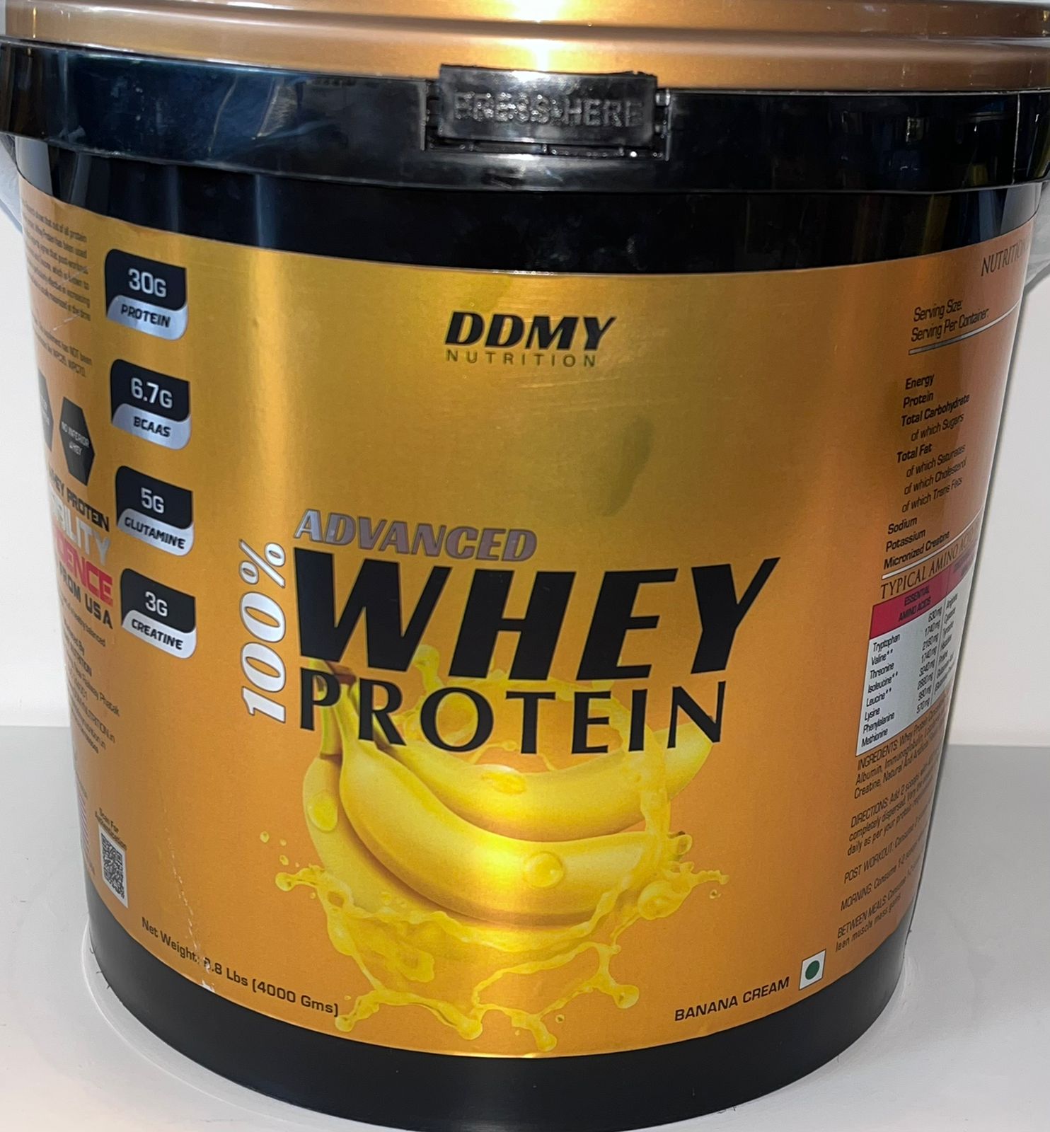 ddmy nutrition advanced whey protein 4kg 