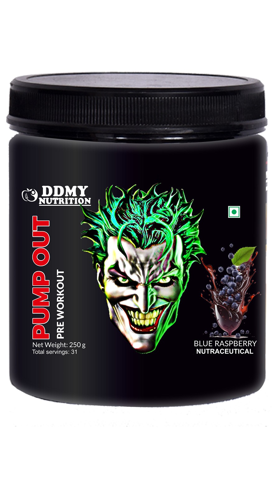 DDMY Nutrition pump out pre workout 