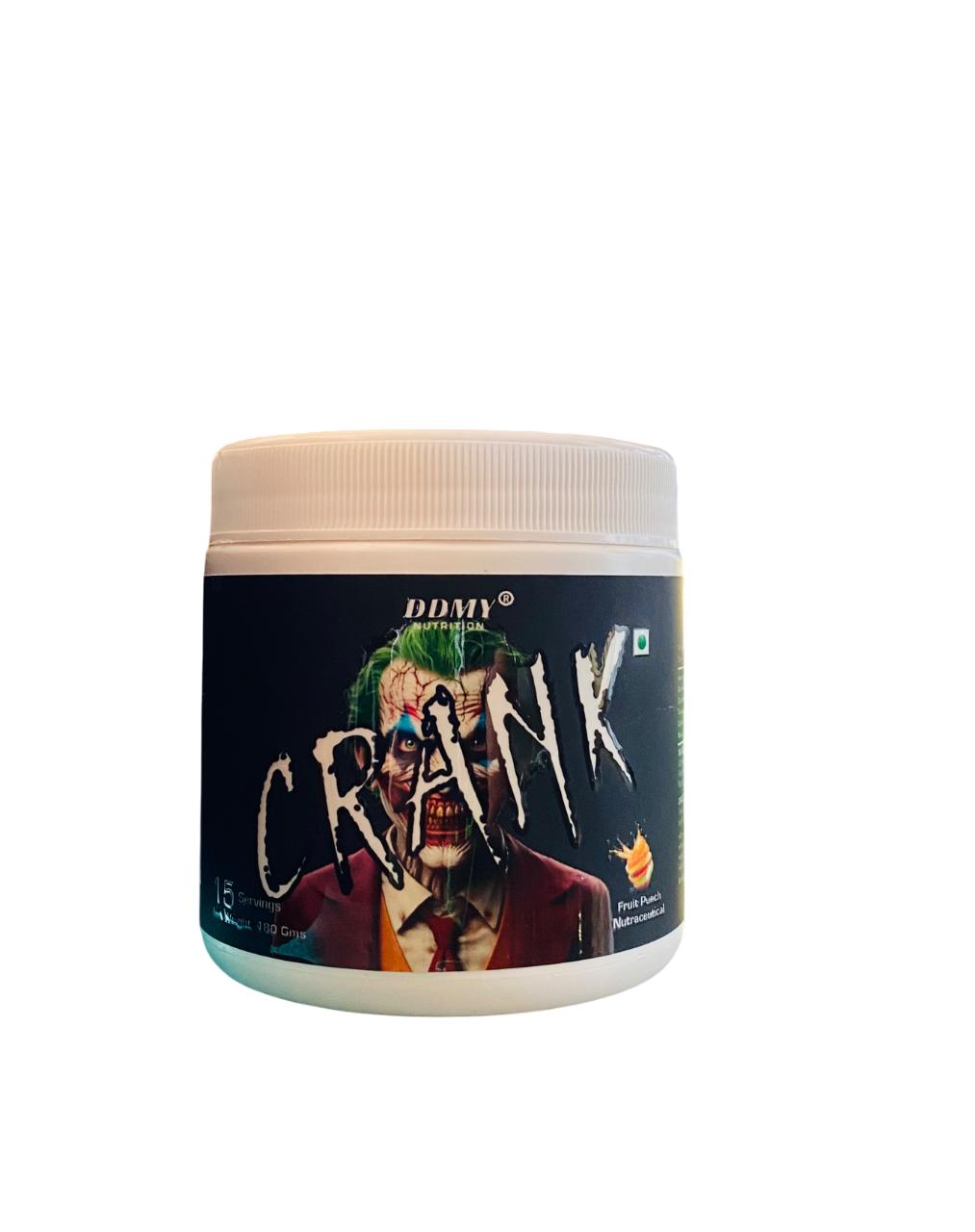 CRANK PRE WORKOUT (FRUIT PUNCH FLAVOUR )